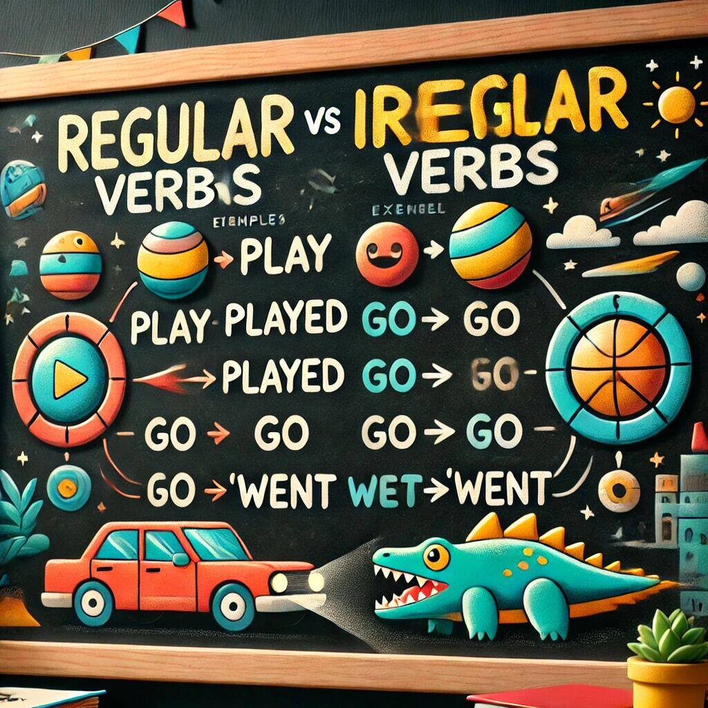 Understanding Regular and Irregular Verbs: A Middle School Guide