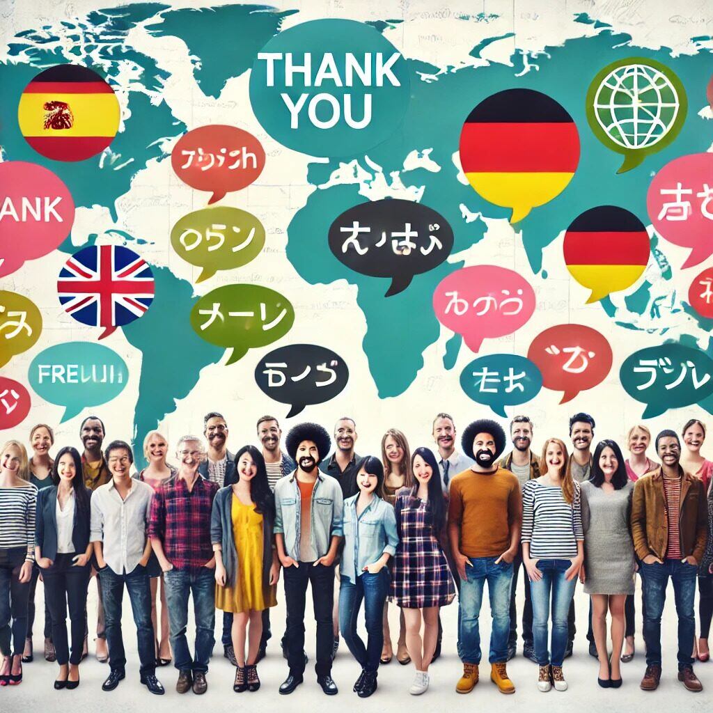 Thank You in Different Languages: A Global Expression of Gratitude